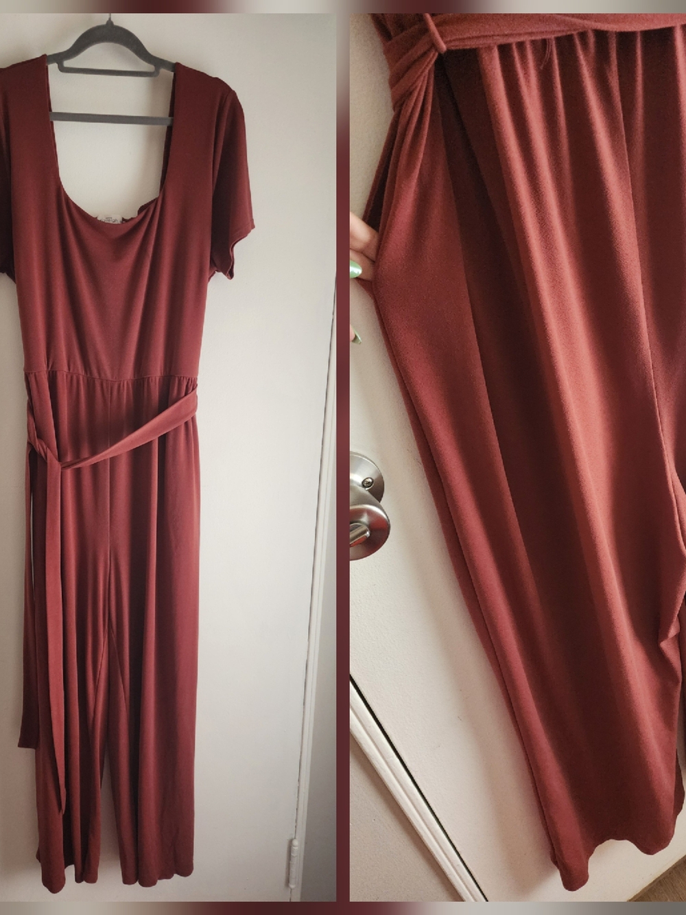 Kaileigh Wide Leg Jumpsuit 2X - Picture 2 of 5
